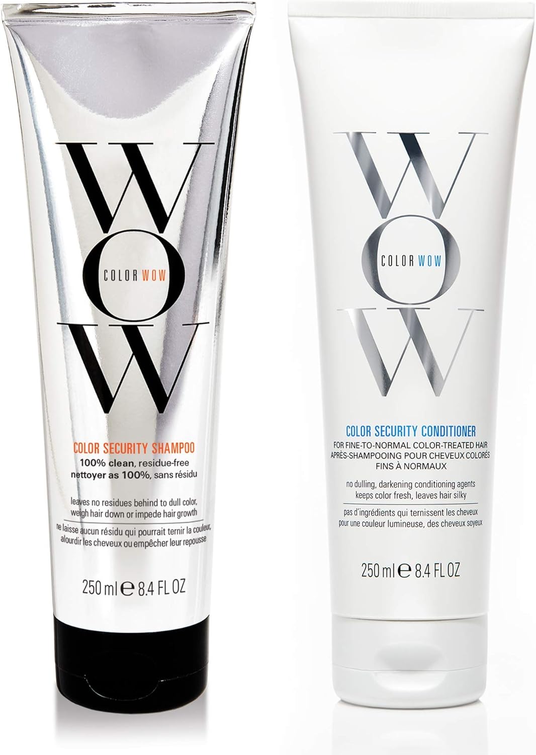 Color Wow Color Security Shampoo & Conditioner 250ml Duo (For Fine To Normal Hair)