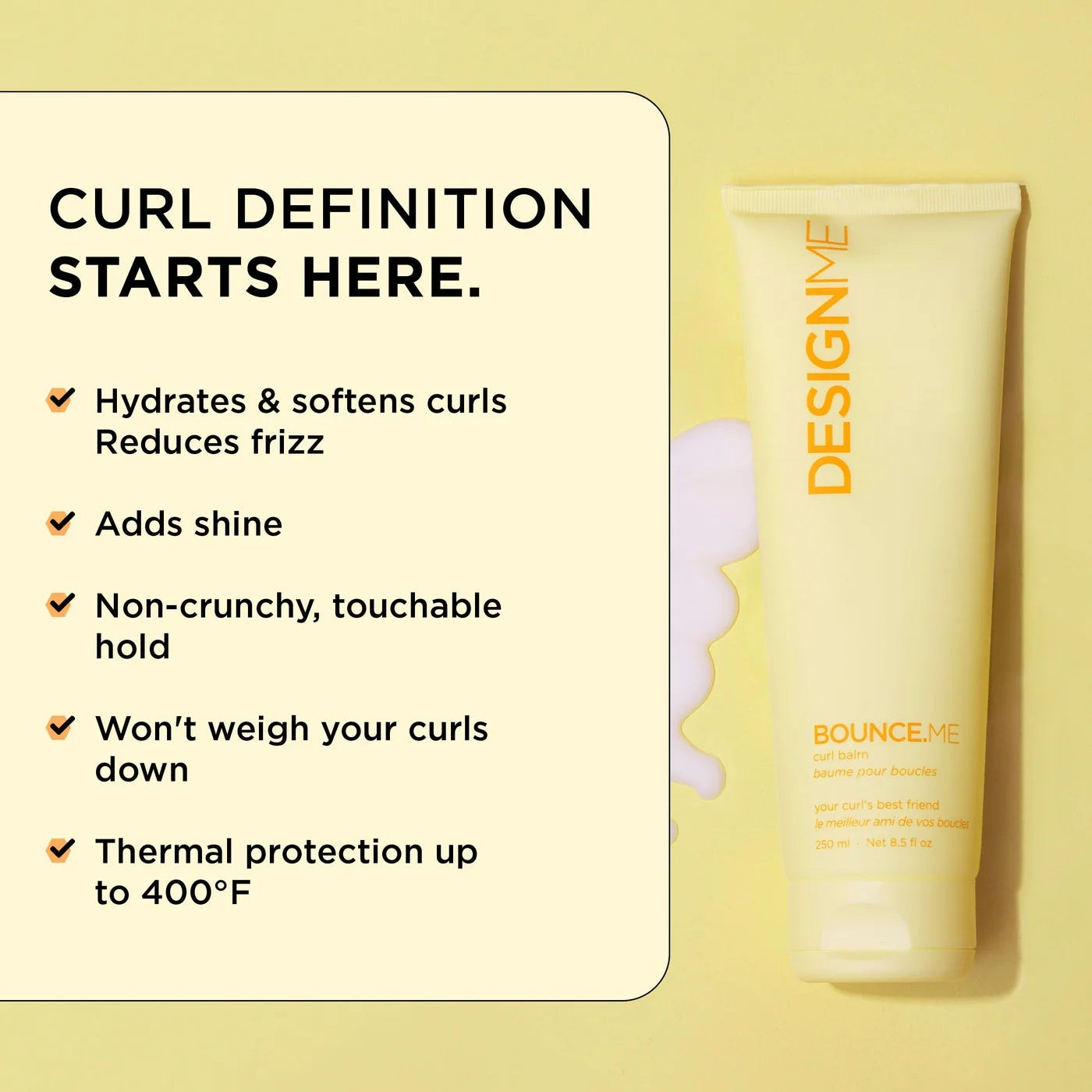 DESIGNME Bounce.Me Curl Balm 250ml