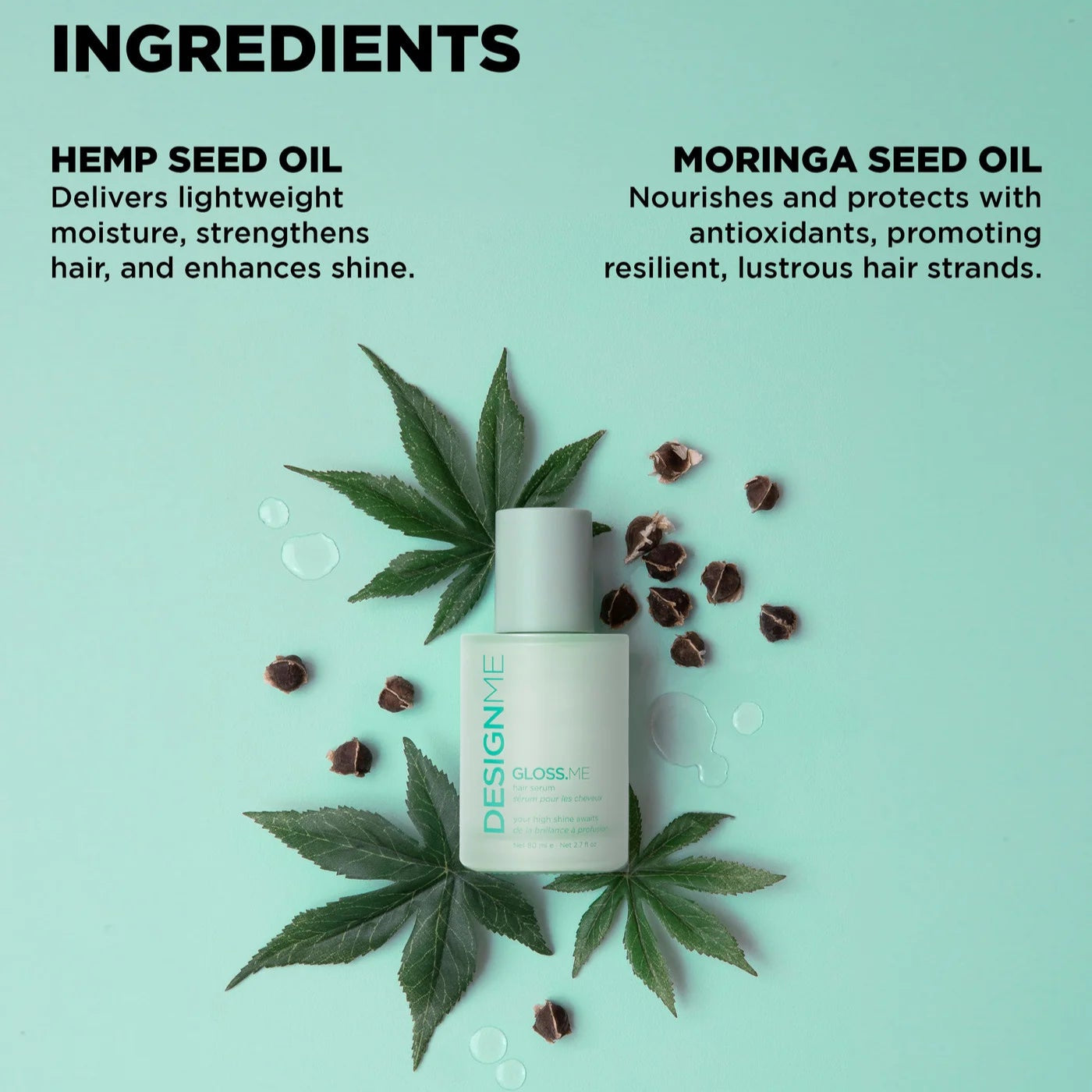 DESIGNME Gloss.Me Hair Serum 80ml