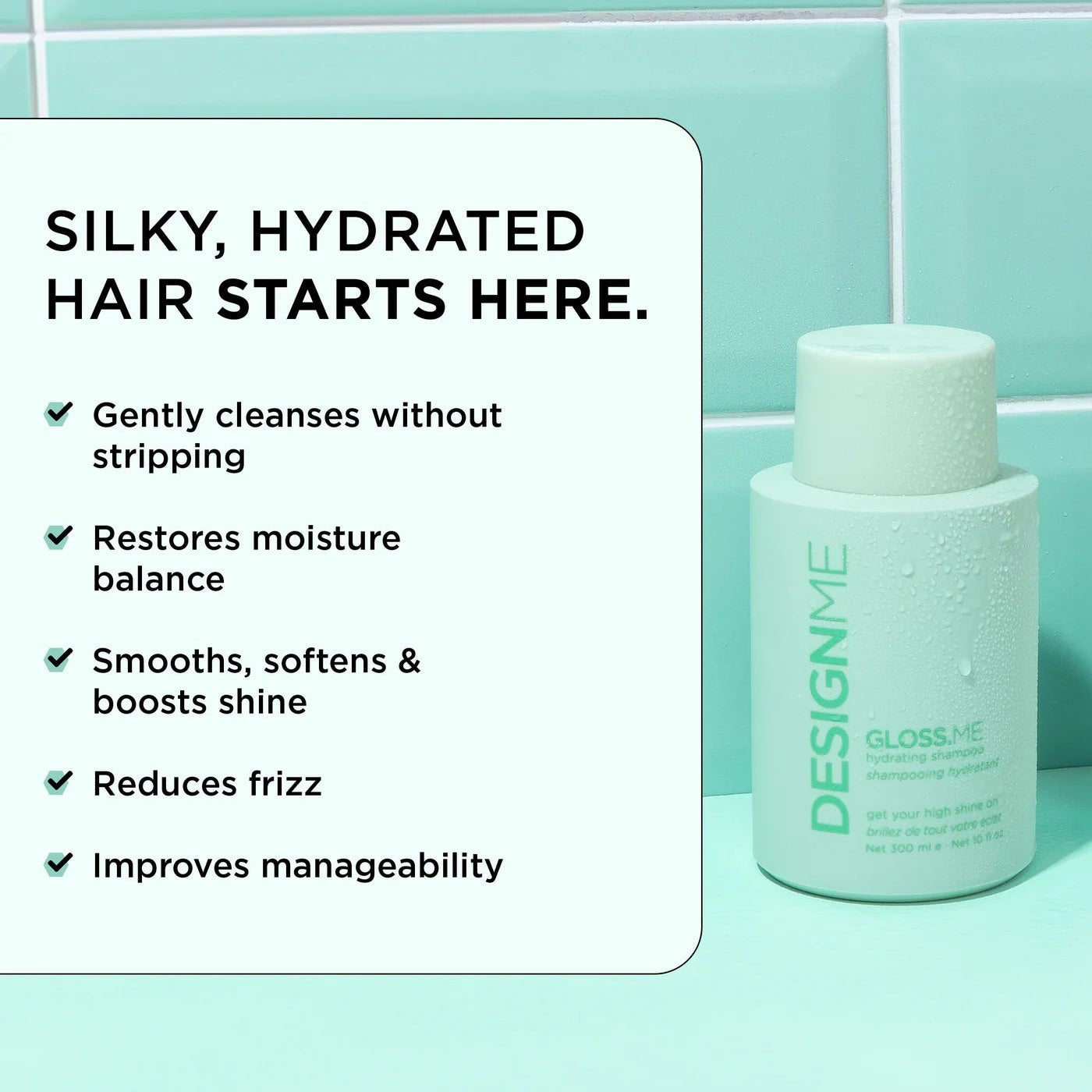 DESIGNME Gloss.Me Hydrating Shampoo 50ml