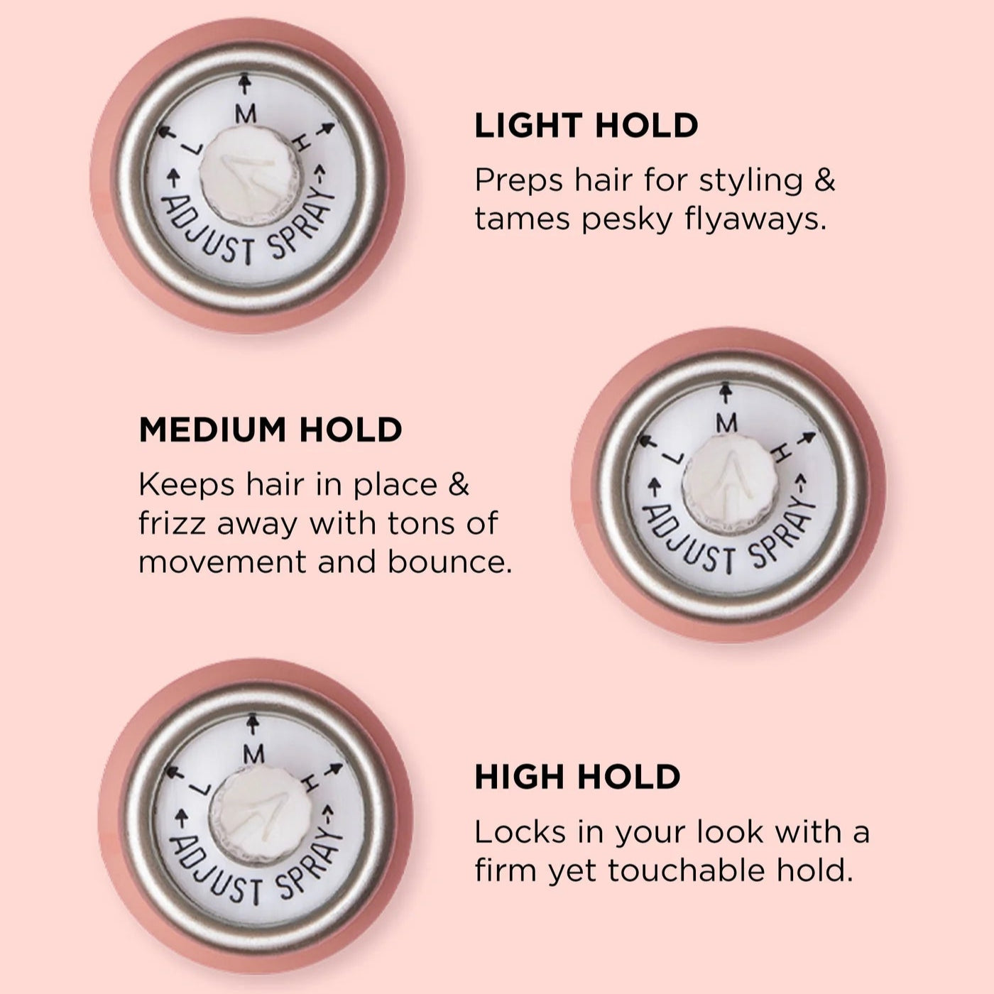 DESIGNME Hold.Me Three Way Hairspray 330ml