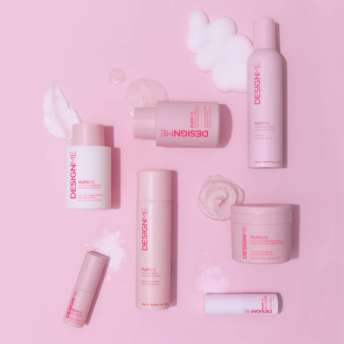 DESIGNME Puff.Me Dry Texture Spray 245ml