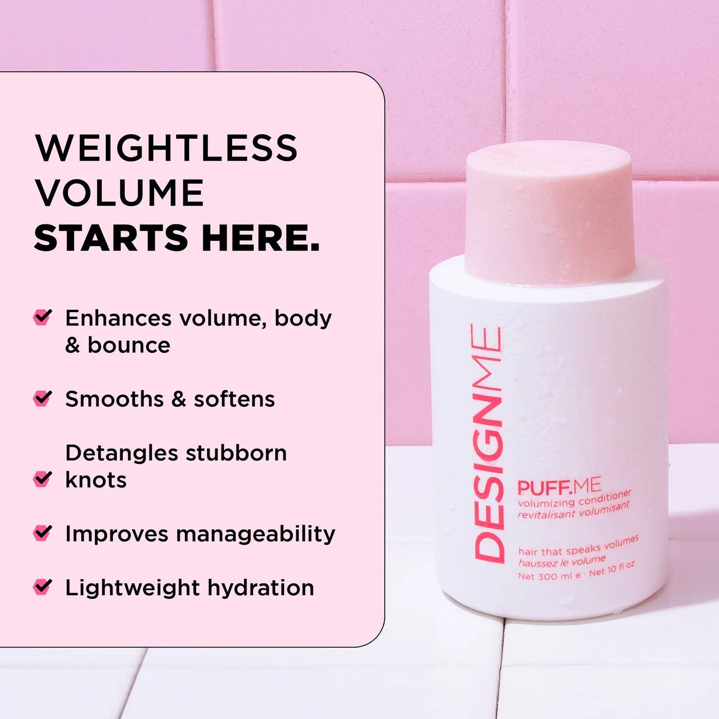 DESIGNME Puff.Me Volumizing Conditioner 300ml