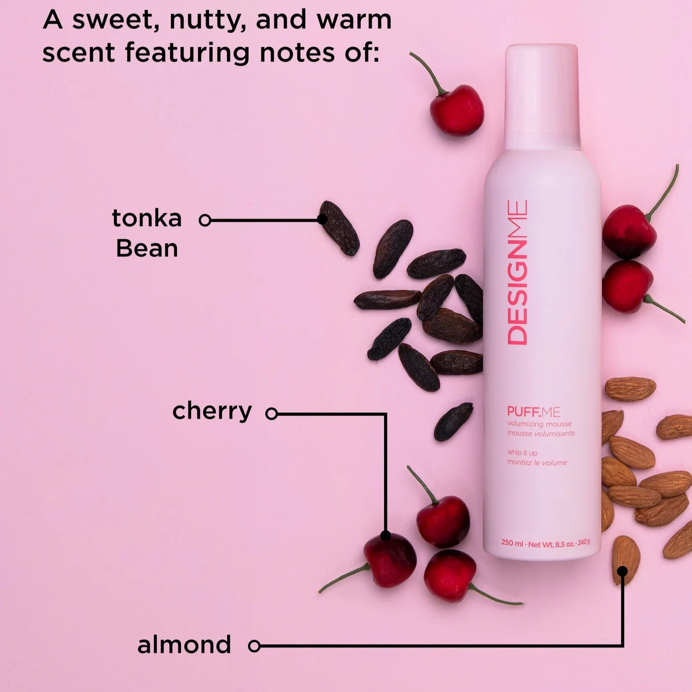 DESIGNME Puff.Me Volumizing Mousse 58ml