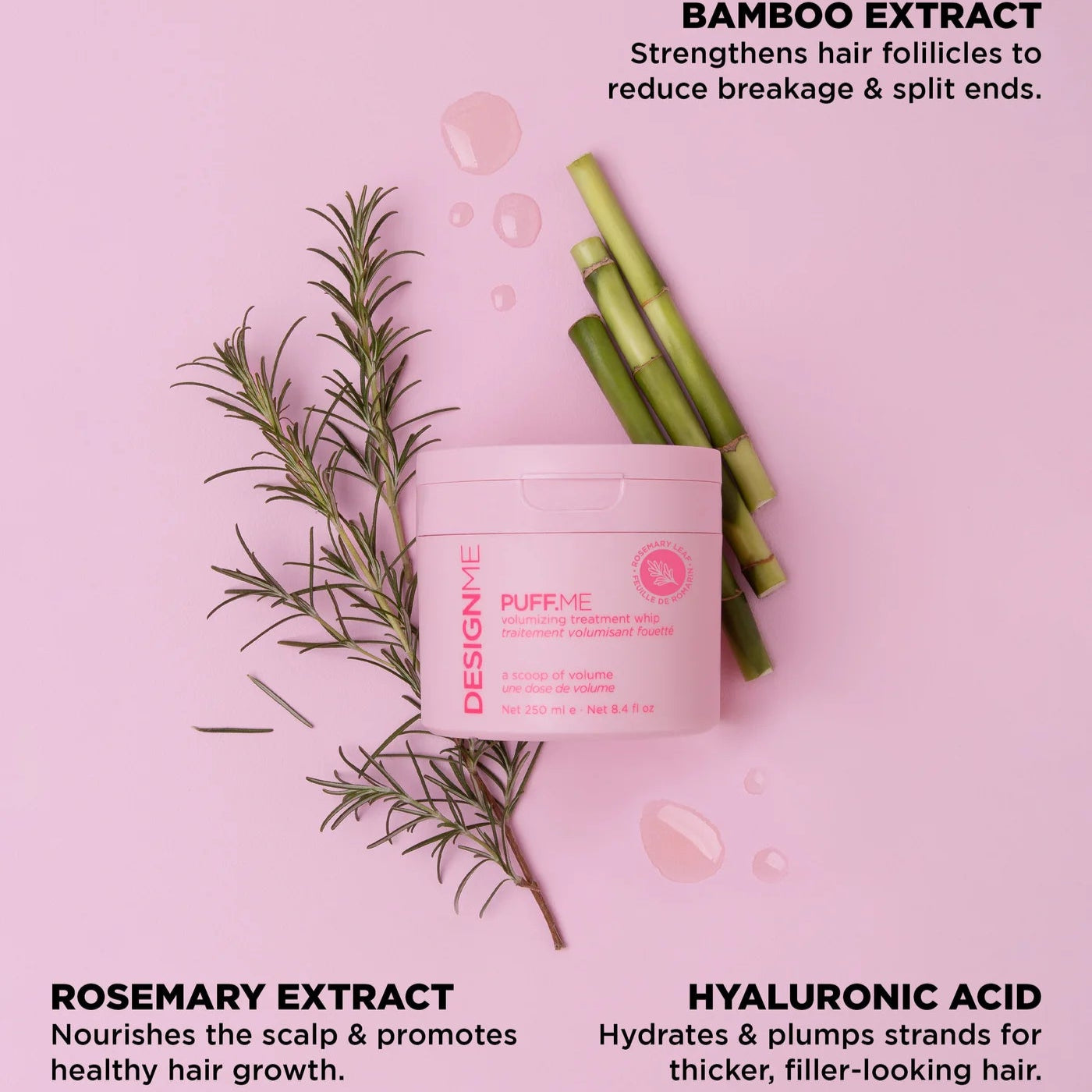 DESIGNME Puff.Me Volumizing Treatment Whip 250ml