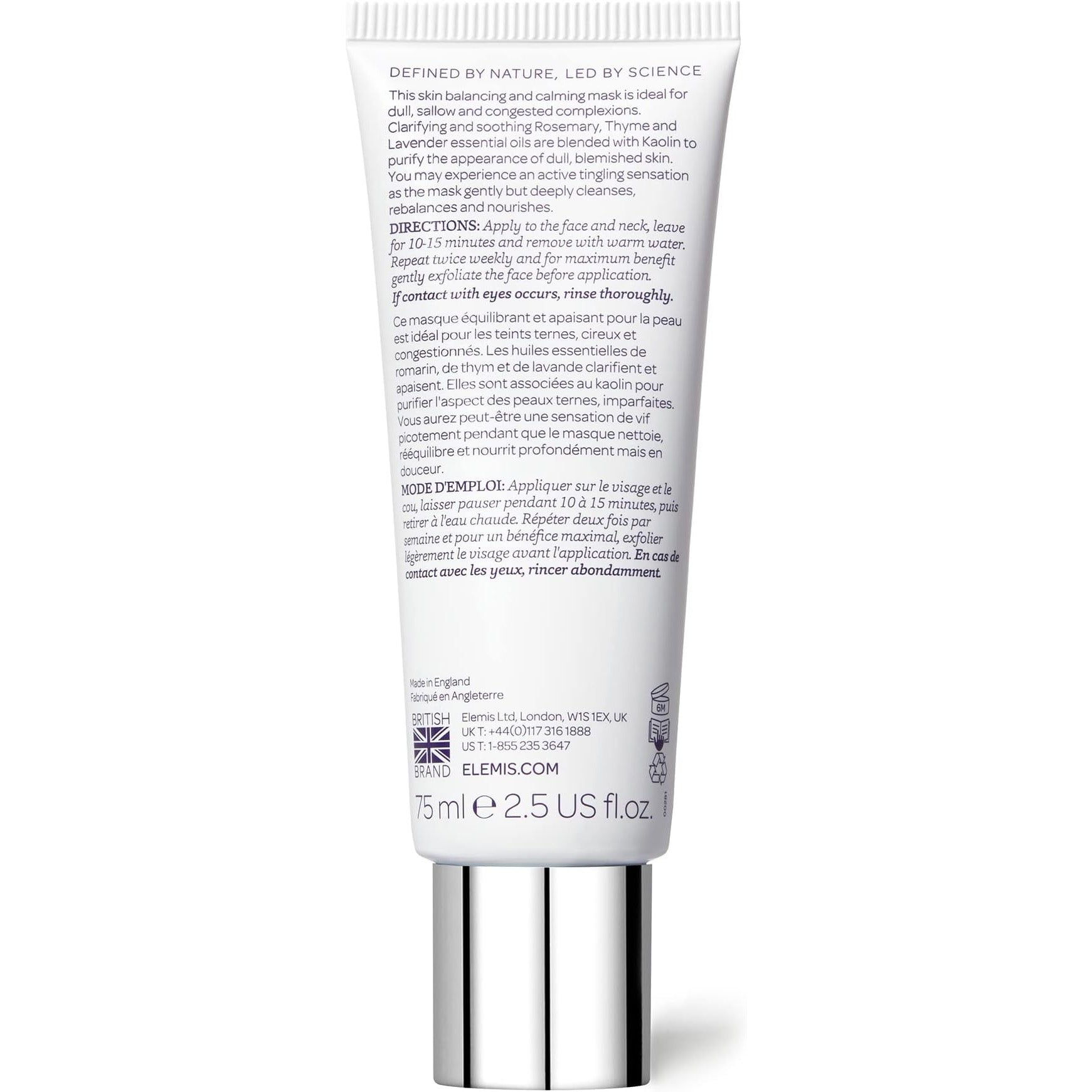 Elemis Herbal Lavender Repair Mask 75ml