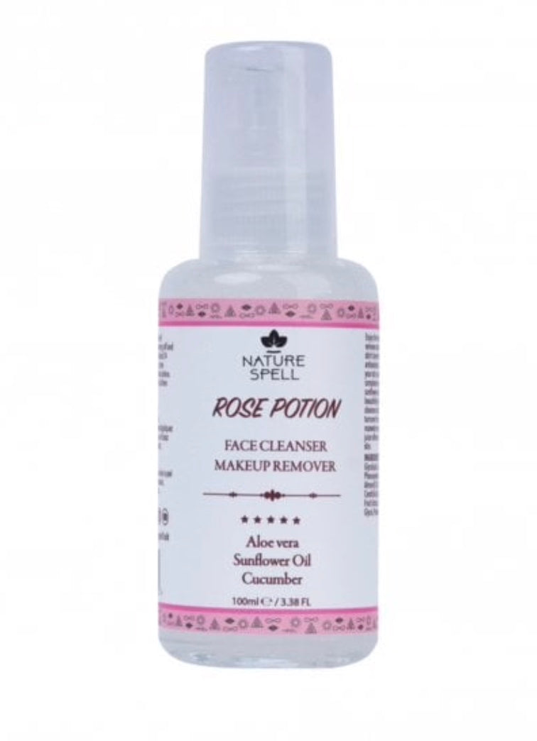 Nature Spell Rose Potion Face Cleanser Makeup Remover 100ml