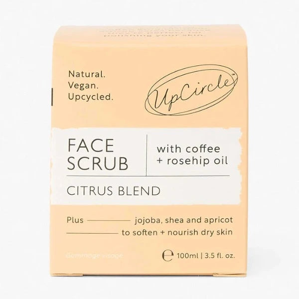 UpCircle Face Scrub Coffee + Rosehip Oil 100ml