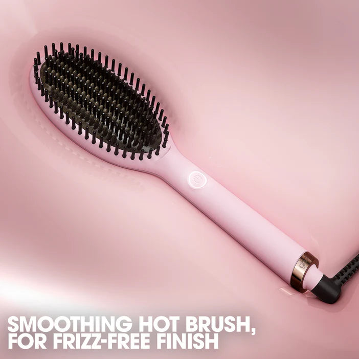 GHD Glide Smoothing Hot Brush Pink Collection