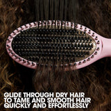 GHD Glide Smoothing Hot Brush Pink Collection