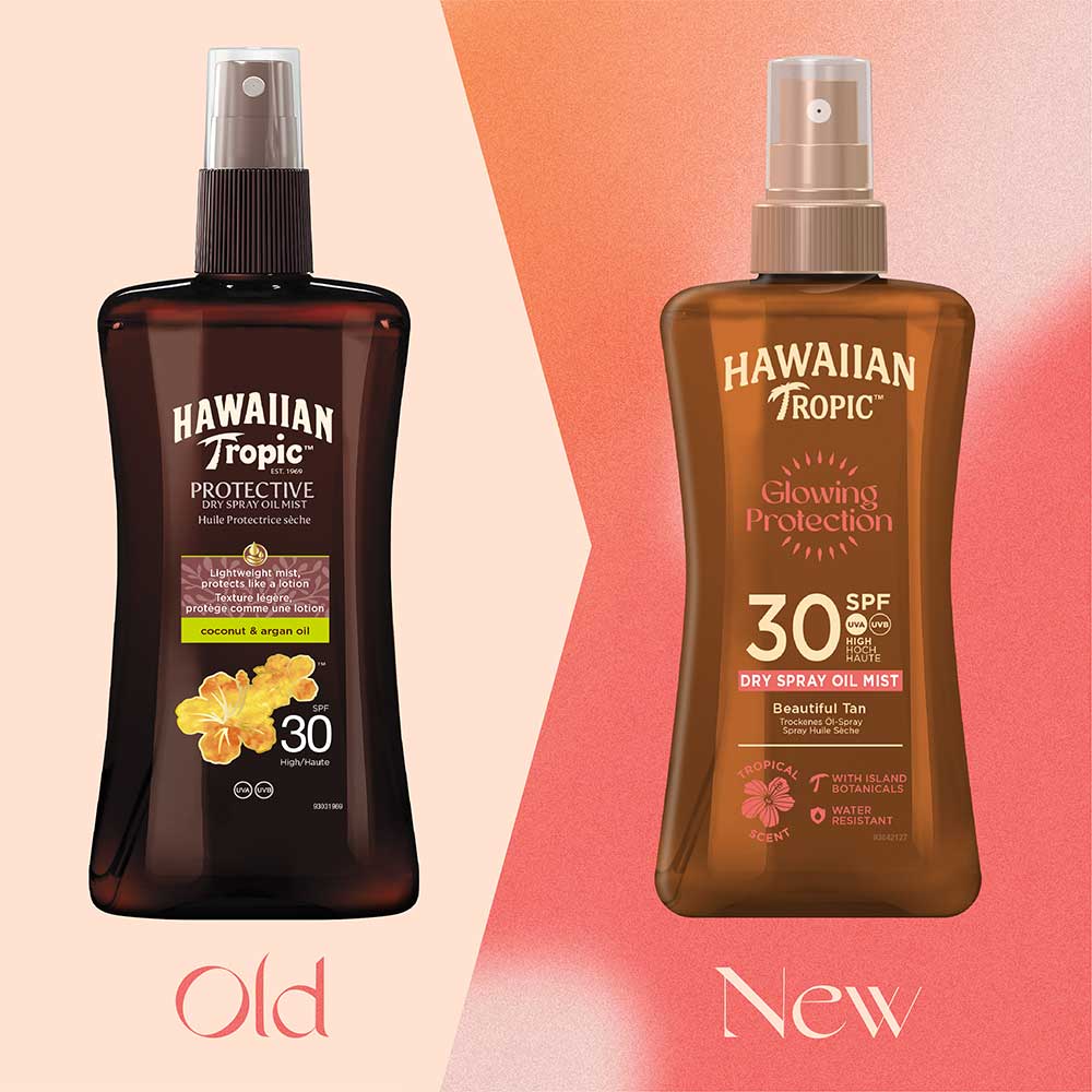 Hawaiian Tropic Protective Dry Spray Oil Mist SPF30 200ml