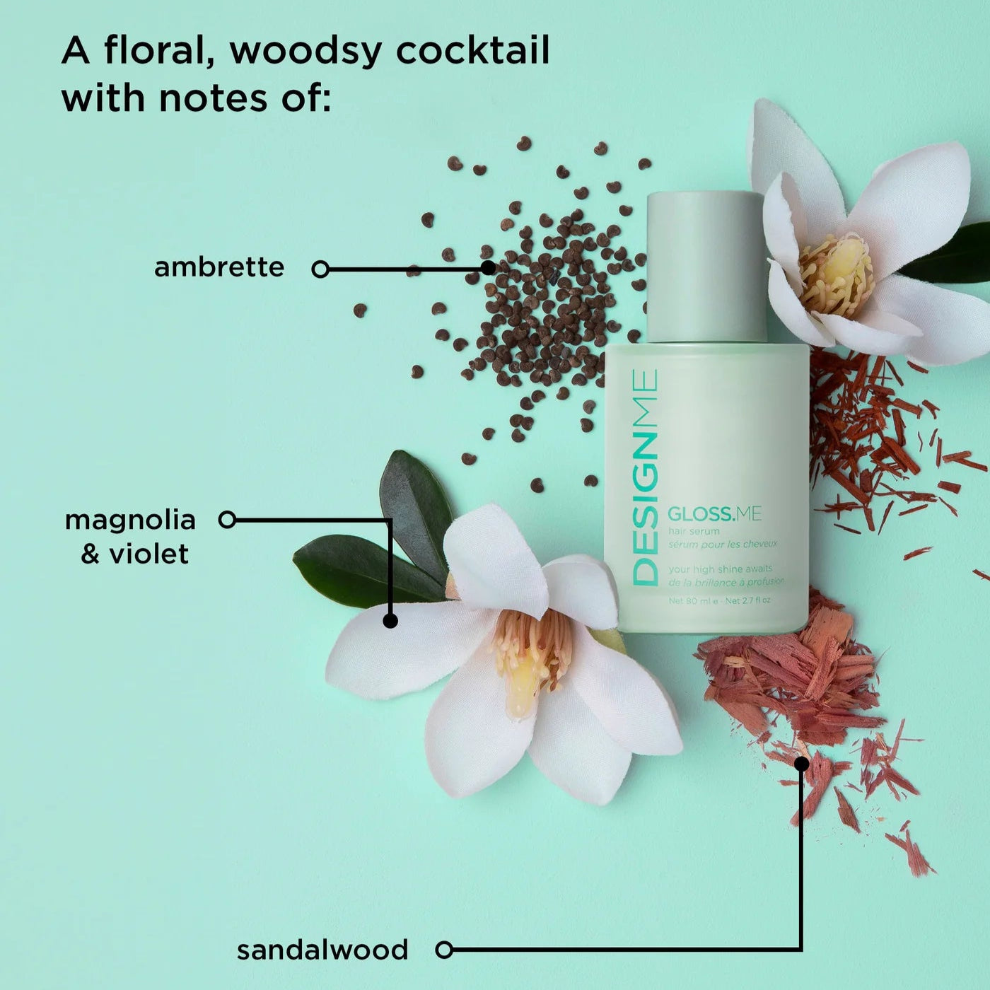 DESIGNME Gloss.Me Hair Serum 80ml