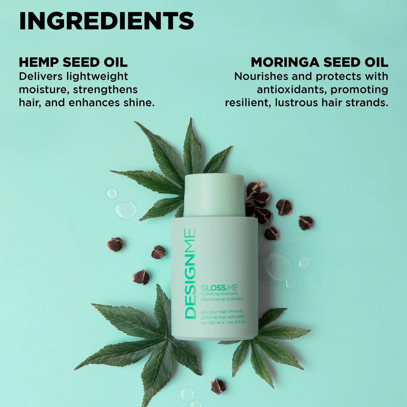 DESIGNME Gloss.Me Hydrating Shampoo 1000ml