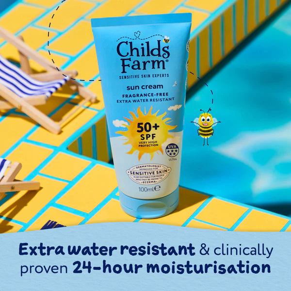 HWS Childs Farm SPF 50+ Sun Cream 100ml