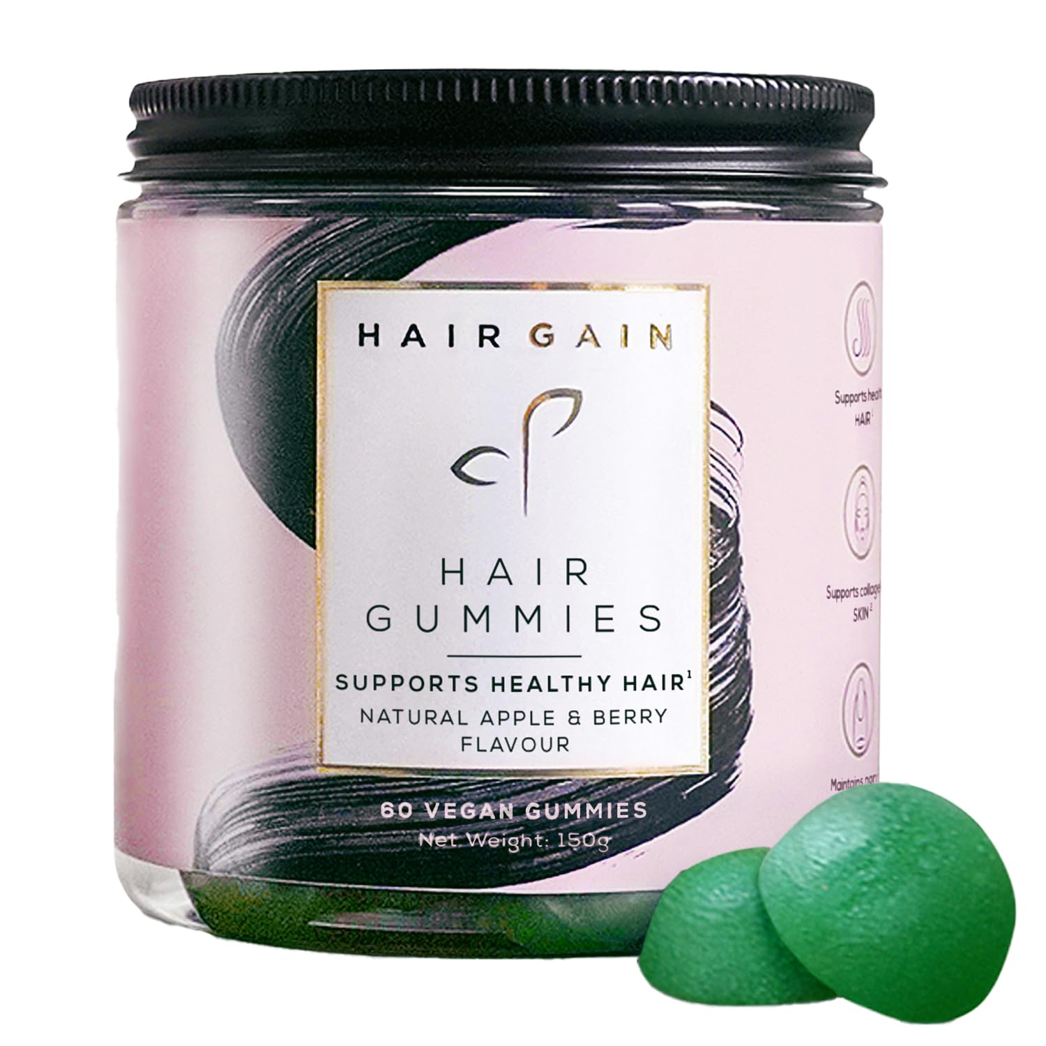 Hair Gain Hair Gummies - 60 Gummies