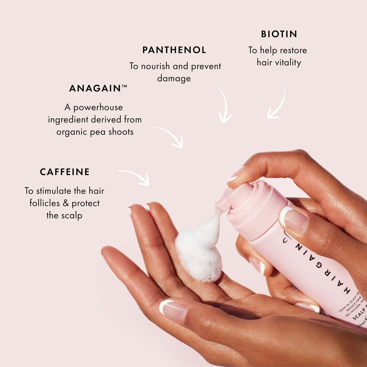 Hair Gain Scalp Foam 50ml ingredients