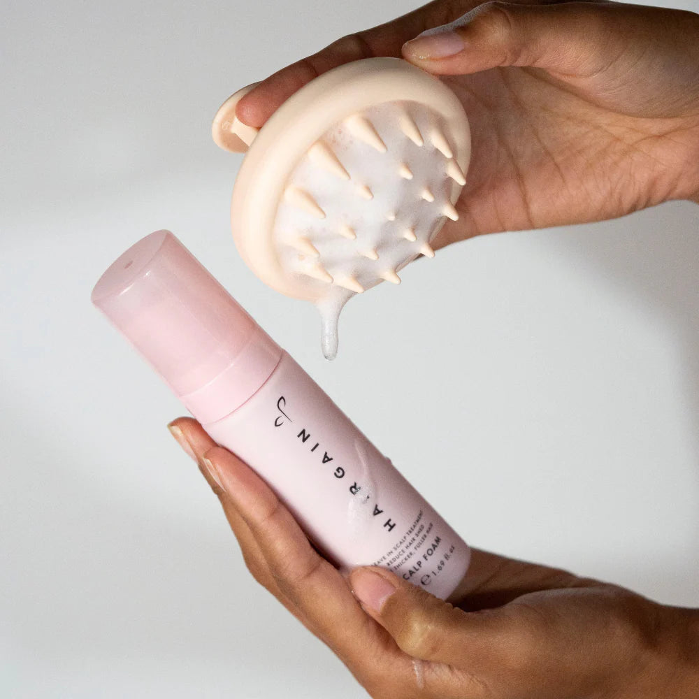 Hair Gain Scalp Massager & Foam