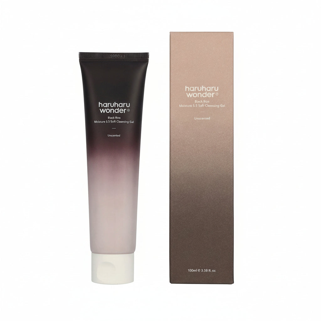 Haruharu Wonder Black Rice Moisture 5.5 Cleansing Gel Unscented 100ml HWS Beauty