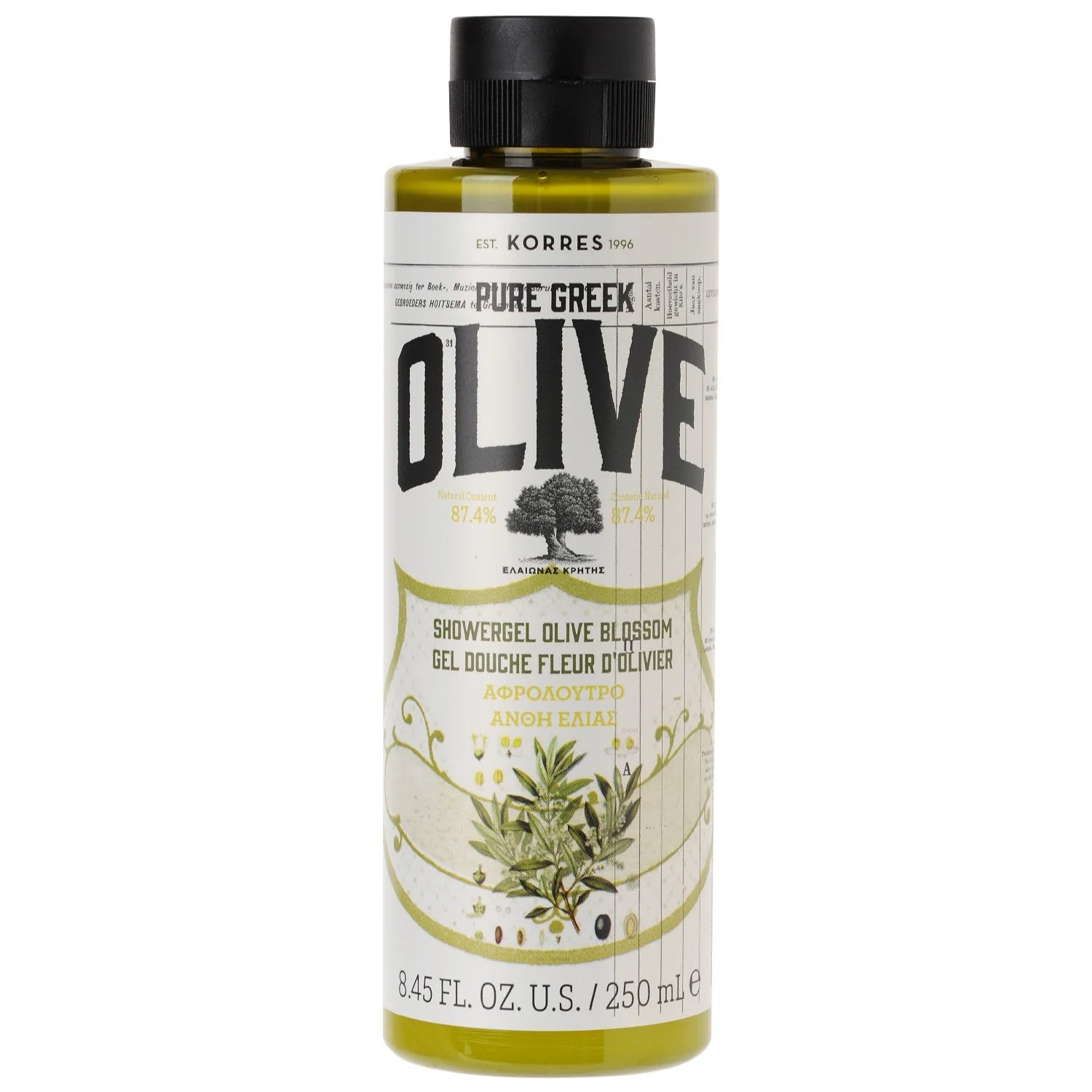 Korres Olive Blossom Shower Gel 250ml
