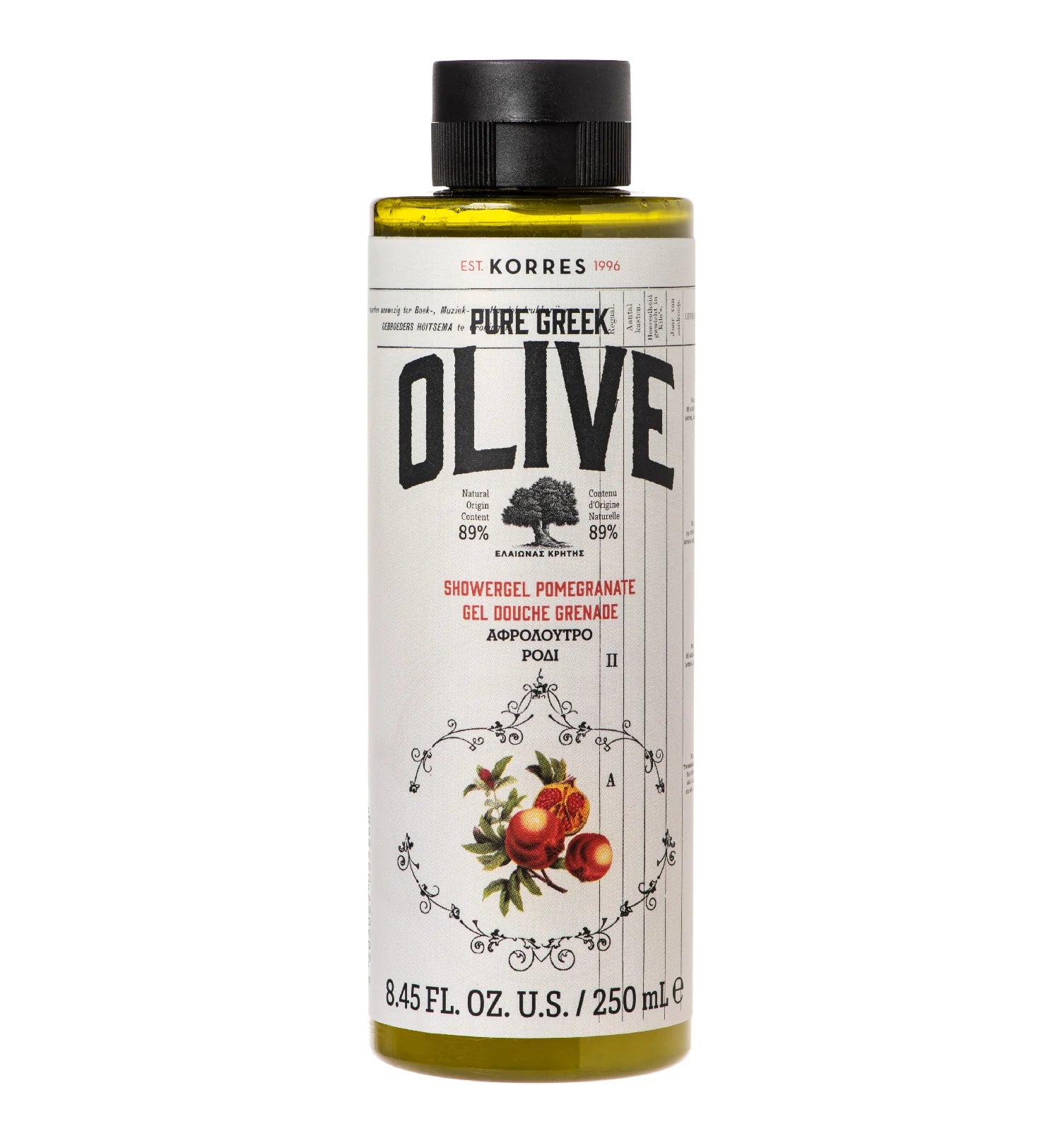 Korres Olive Pomegranate Shower Gel 250ml