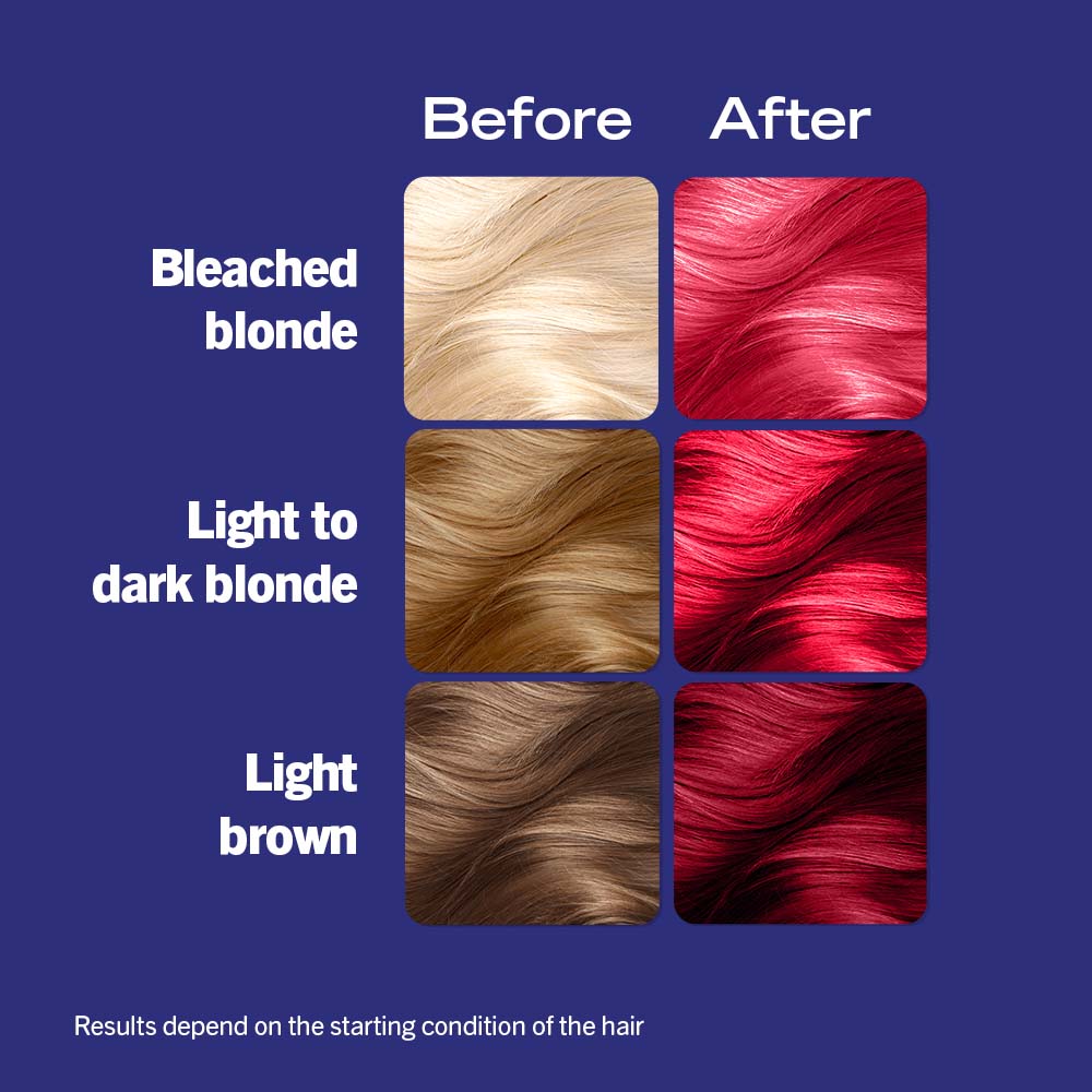 Schwarzkopf Live Ultra Brights - Pillar Box Red