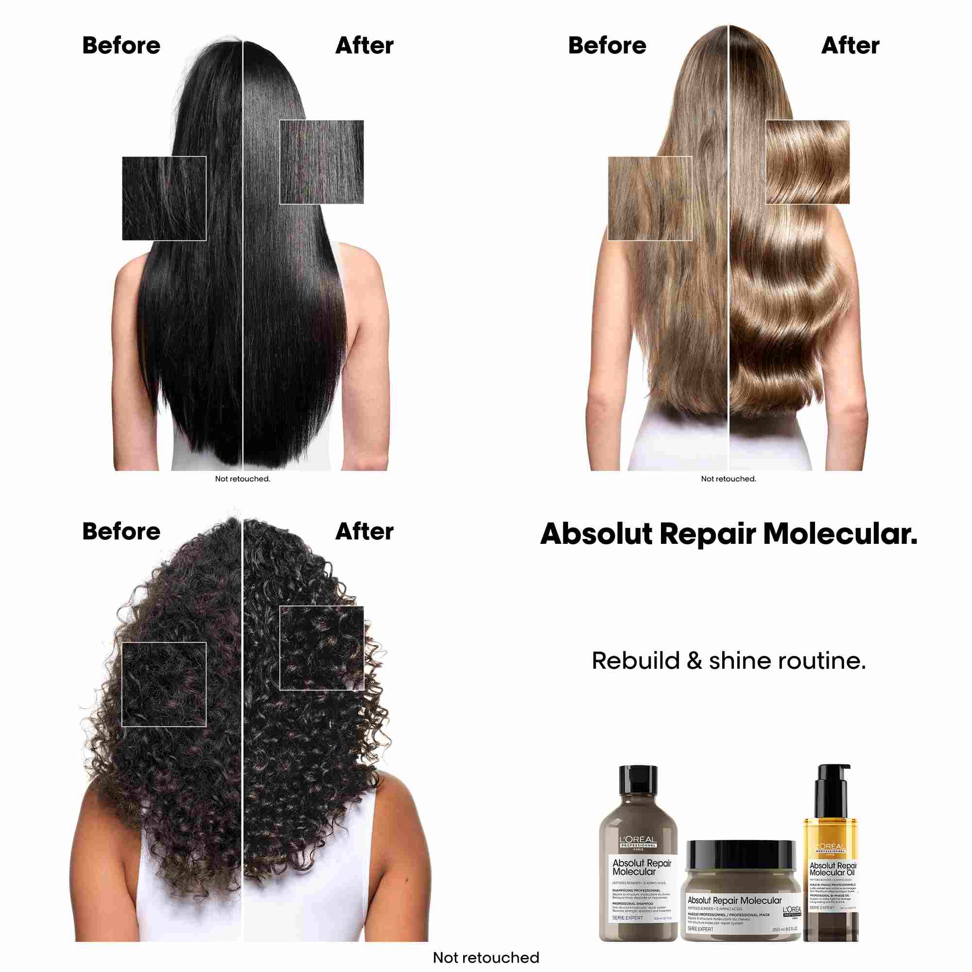 L'Oréal Professionnel Absolut Repair Molecular Bi-Phase Hair Oil 90ml