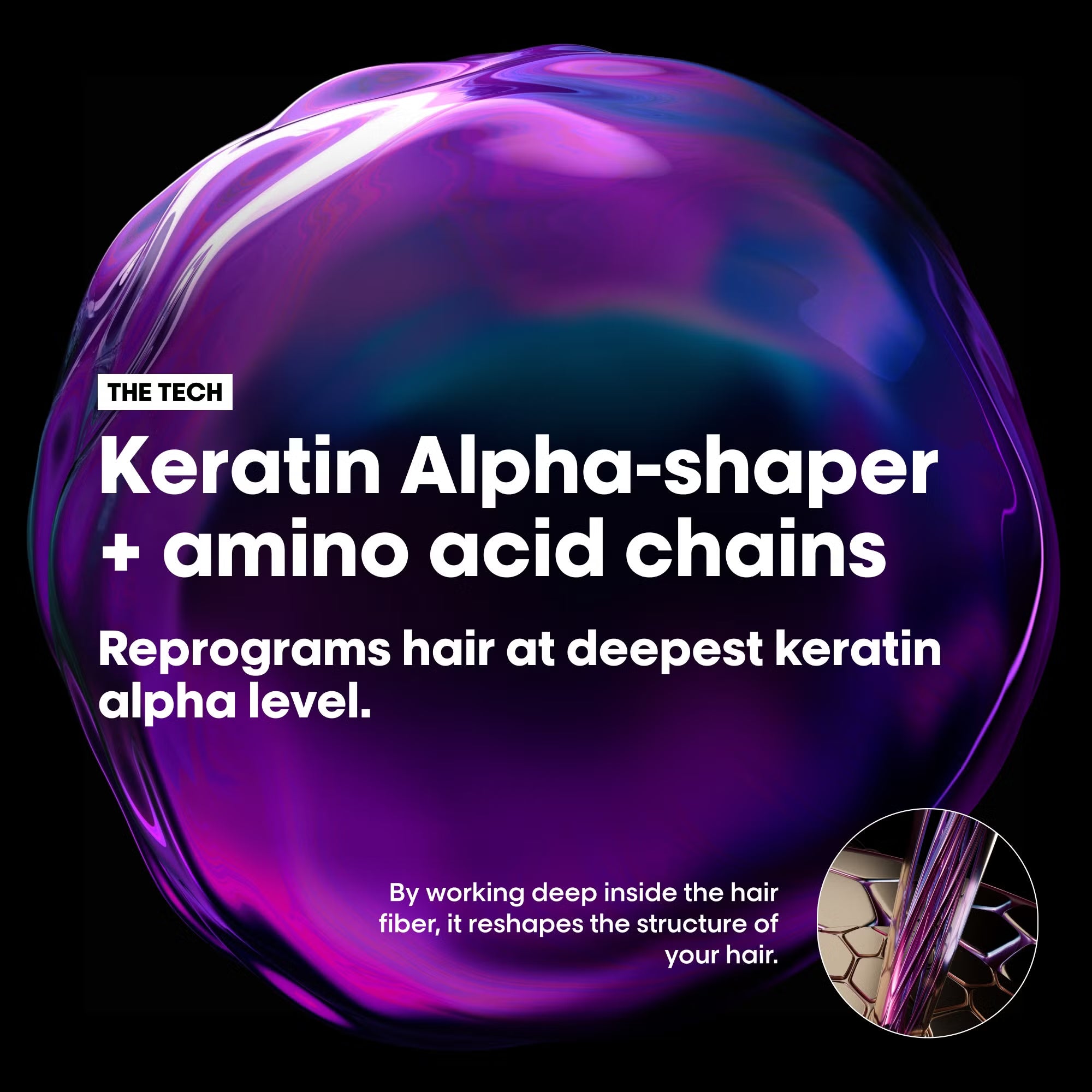 L’Oréal Keratin Alpha Sleek Shampoo 500ml