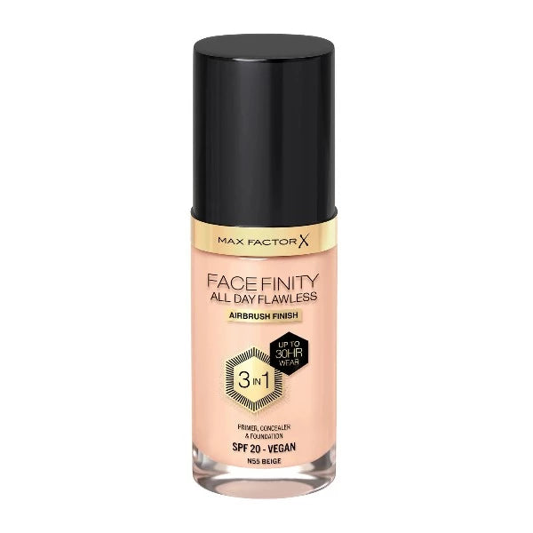 Max Factor Facefinity All Day Flawless 3 in 1 Foundation N55 Beige