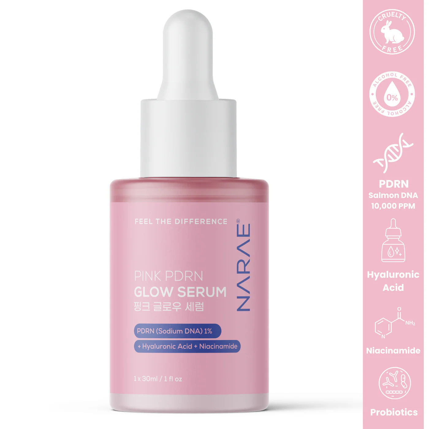 NARAE Pink Pdrn Gloss Serum 30ml
