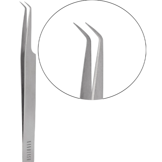 Nanolash Eyelash Tweezer L Shape