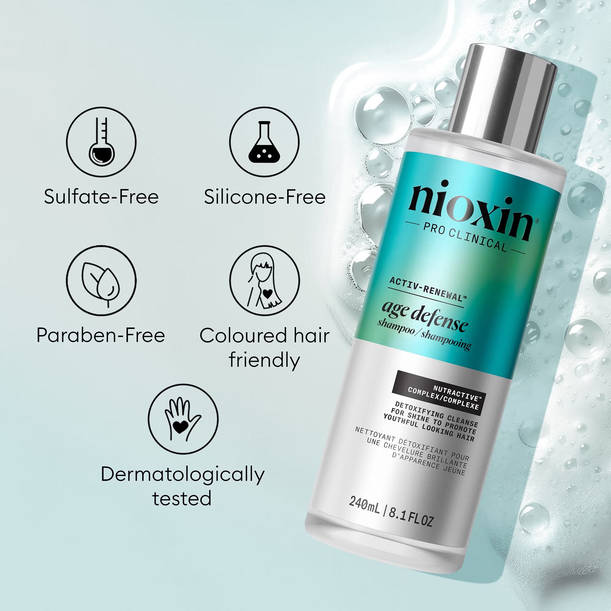 Nioxin Age Defense Shampoo 240ml