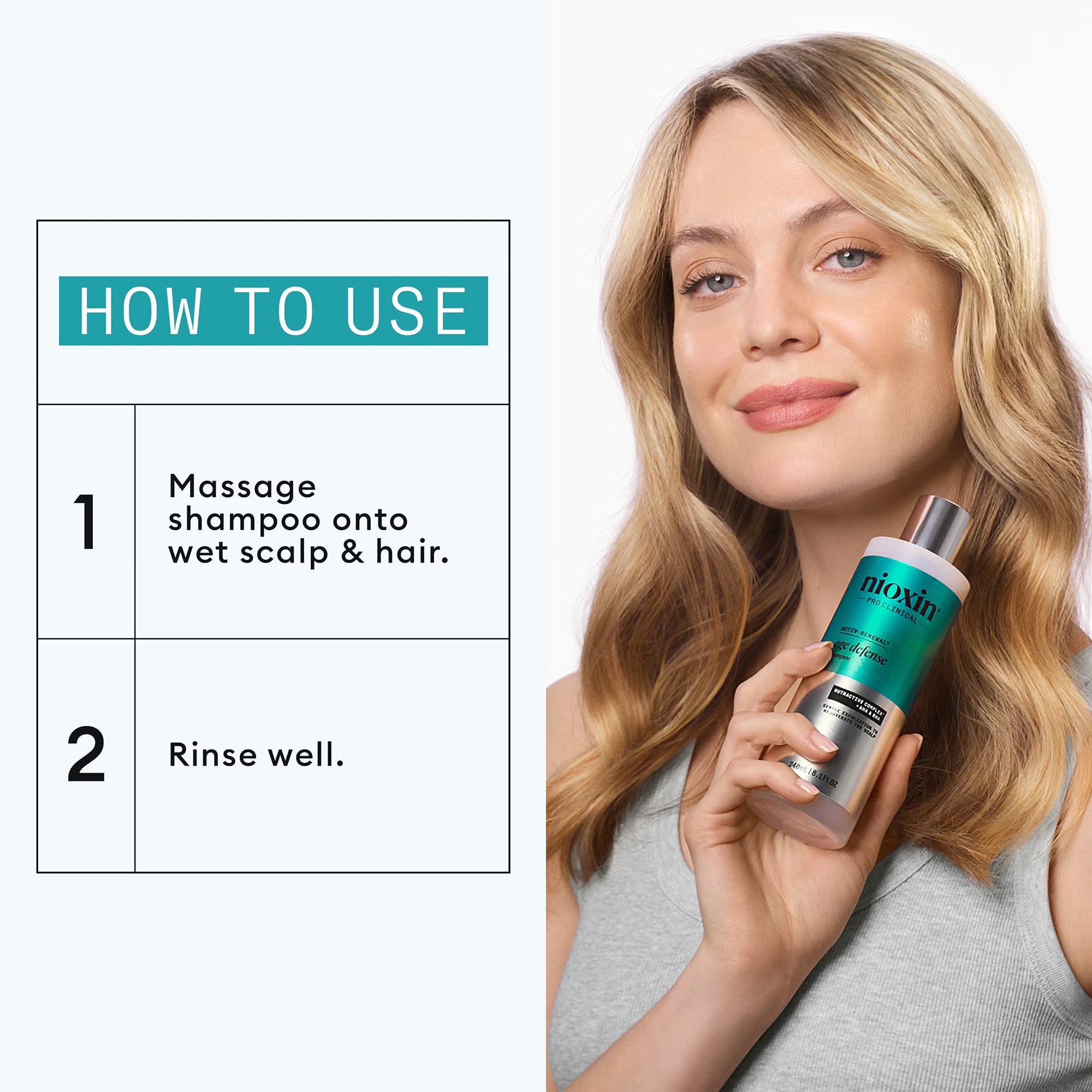 Nioxin Age Defense Shampoo 240ml