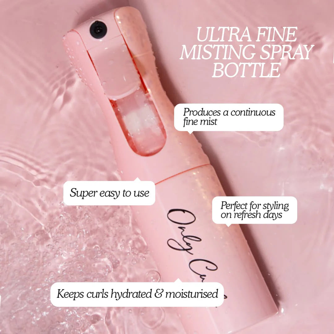 Only Curls Ultra Fine Misting Bottles Grey 200ml