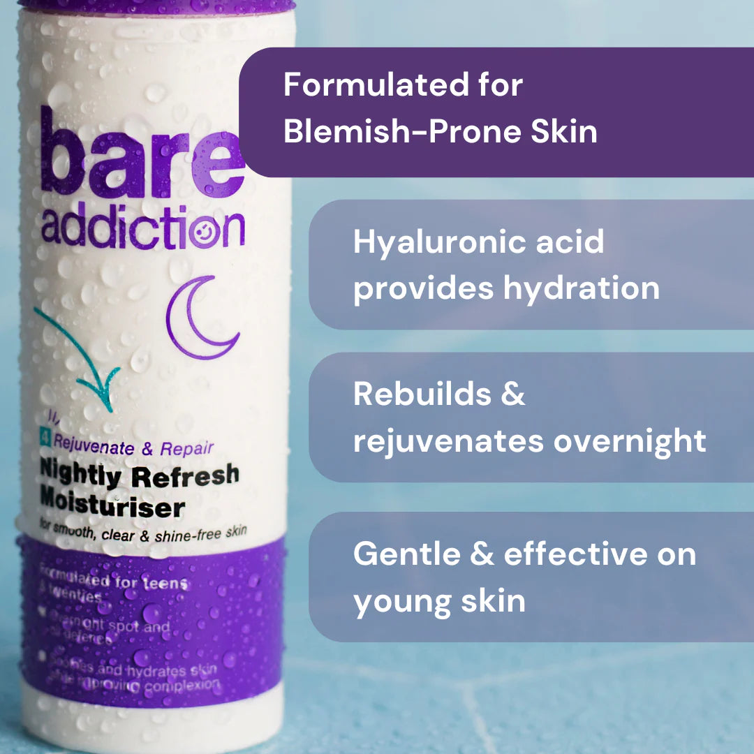 Bare Addiction Nightly Refresh Moisturiser 50ml