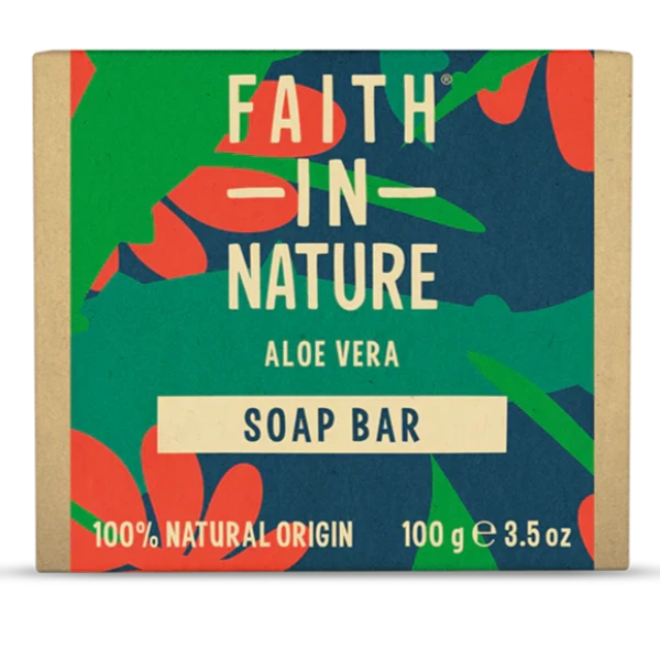 Faith in Nature Aloe Vera Soap Bar 100g