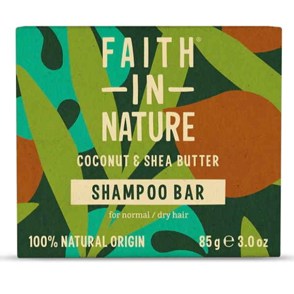 Faith in Nature Coconut & Shea Butter Shampoo Bar 85g