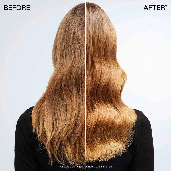 Redken Acidic Color Gloss Heat Protection 190ml before and after