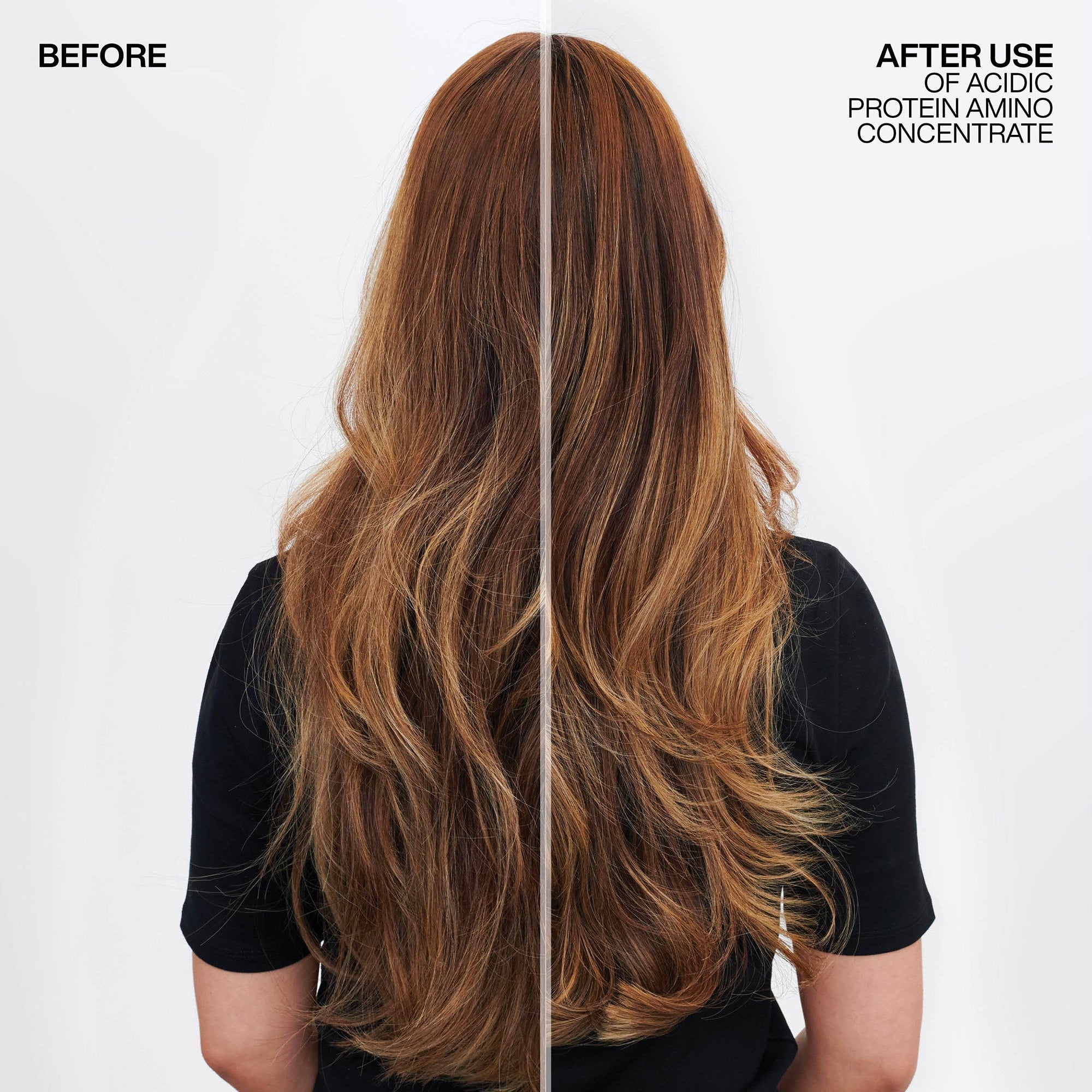 Redken Acidic Moisture Concentrate 500ml before and after