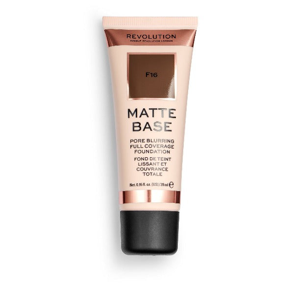 Revolution Matte Base Foundation F16 28ml
