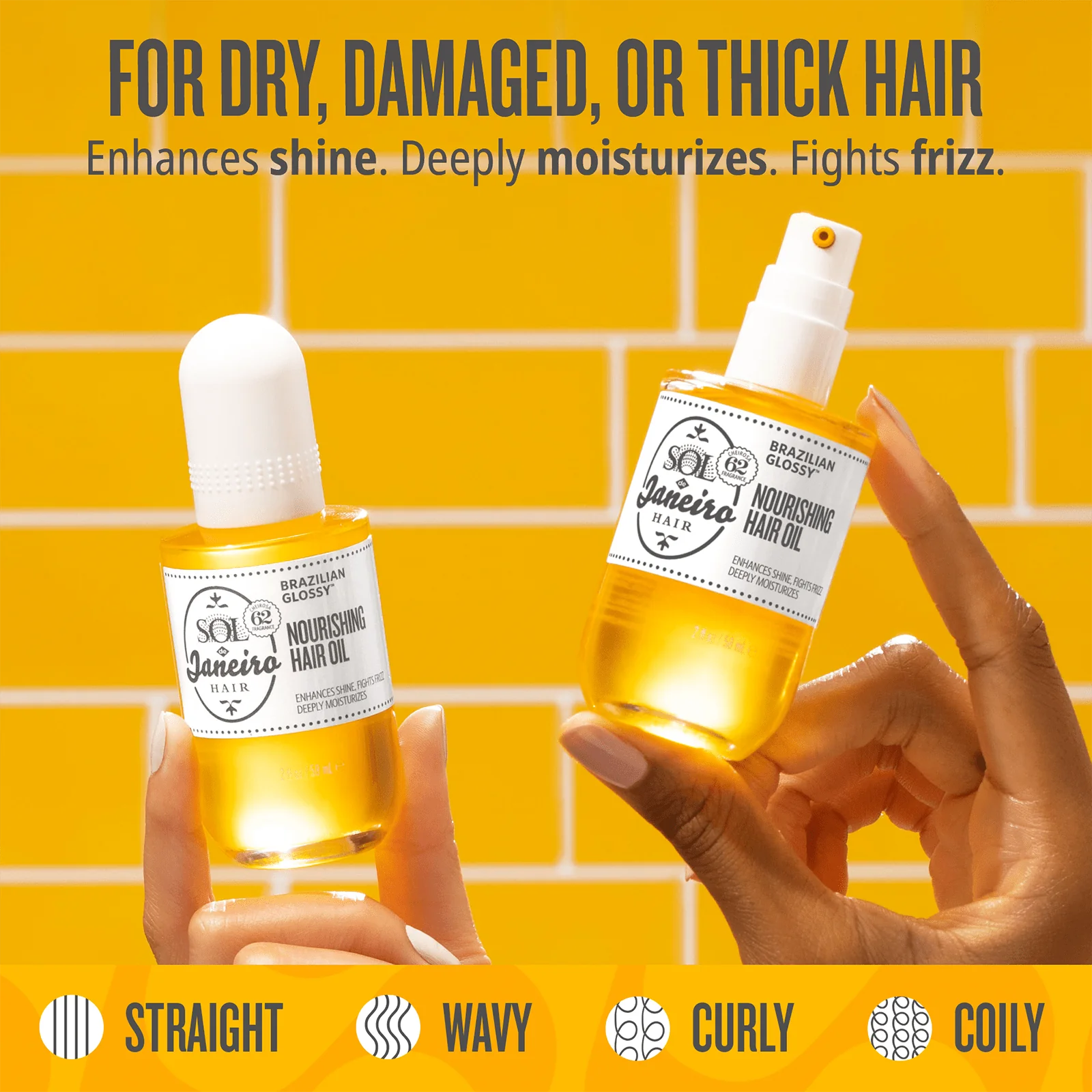 Sol De Janeiro Brazilian Glossy Nourishing Hair Oil 58ml