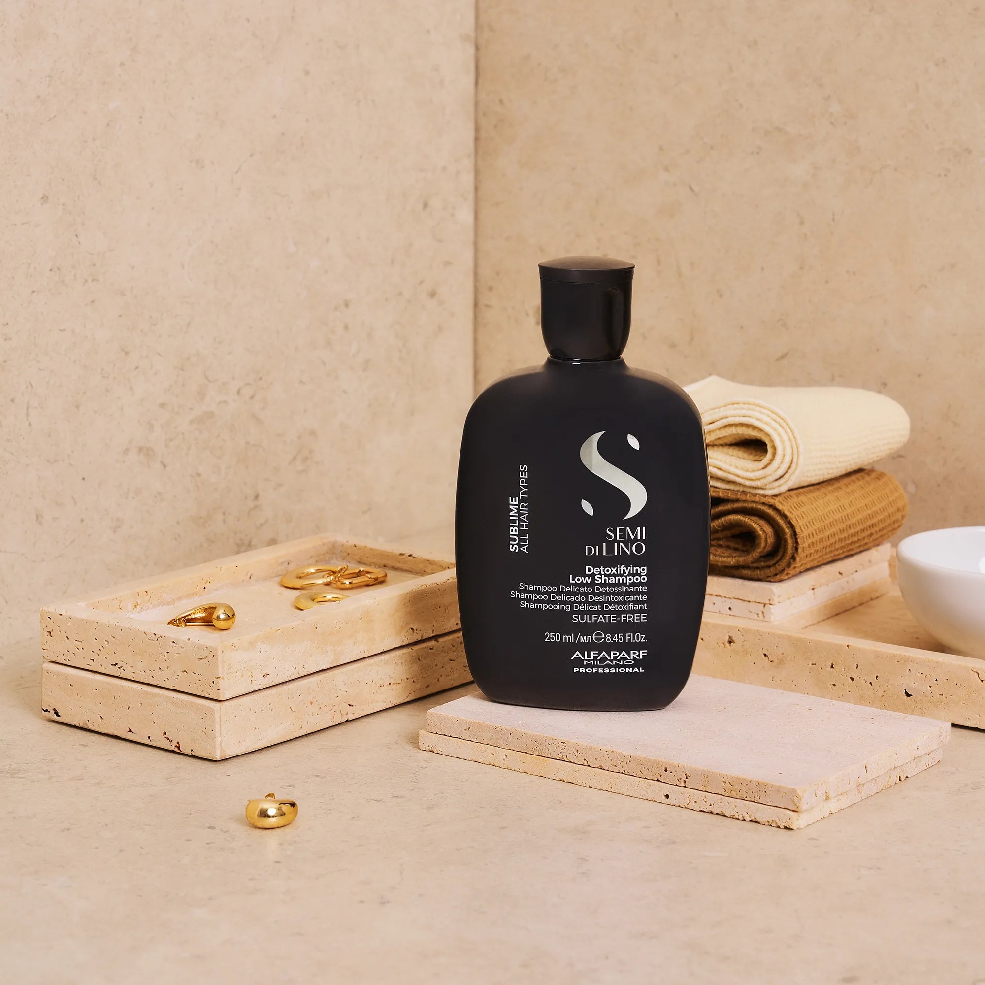Alfaparf Milano Semi Di Lino Detoxifying Low Shampoo 250ml