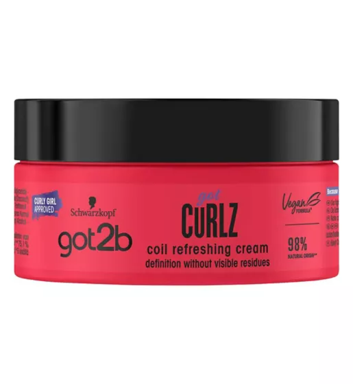 Schwarzkopf got2b Curlz Coil Refreshing Cream 200ml