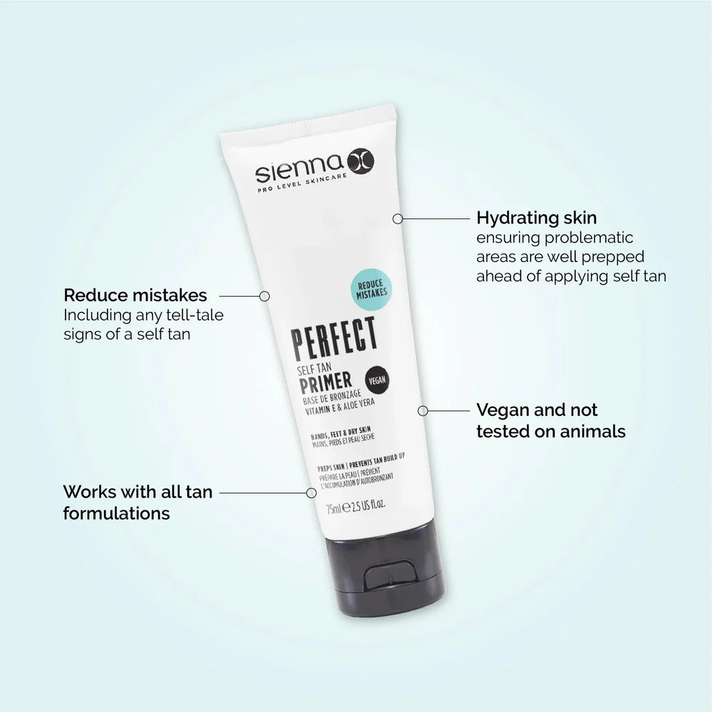 Sienna X Perfect Self Tan Primer 75ml 2