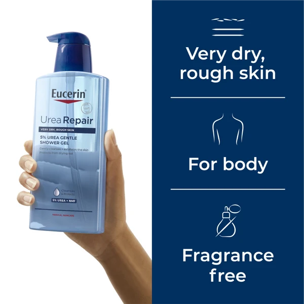 Eucerin Urea Repair 5% Urea Gentle Shower Gel 400ml