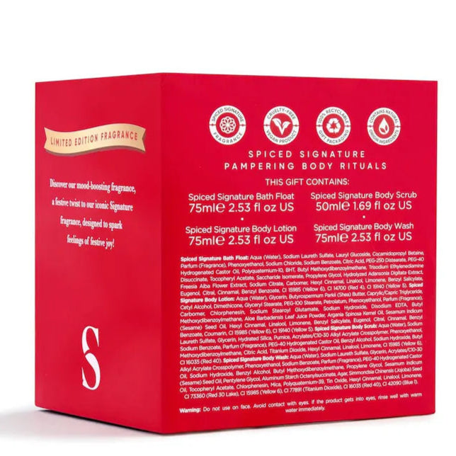 Sanctuary Spa Spiced Signature Body Rituals Gift Set