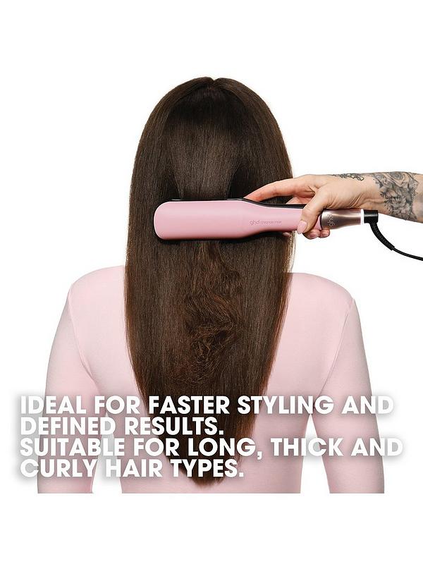 GHD Chronos Max Professional HD Wide Plate Styler in Dusted Pink