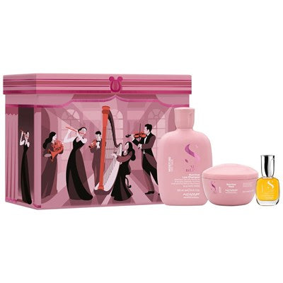 Alfaparf Milano Semi Di Lino Moisture Holiday Kit