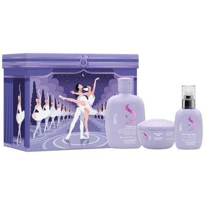 Alfaparf Milano Semi Di Lino Smooth Holiday Kit