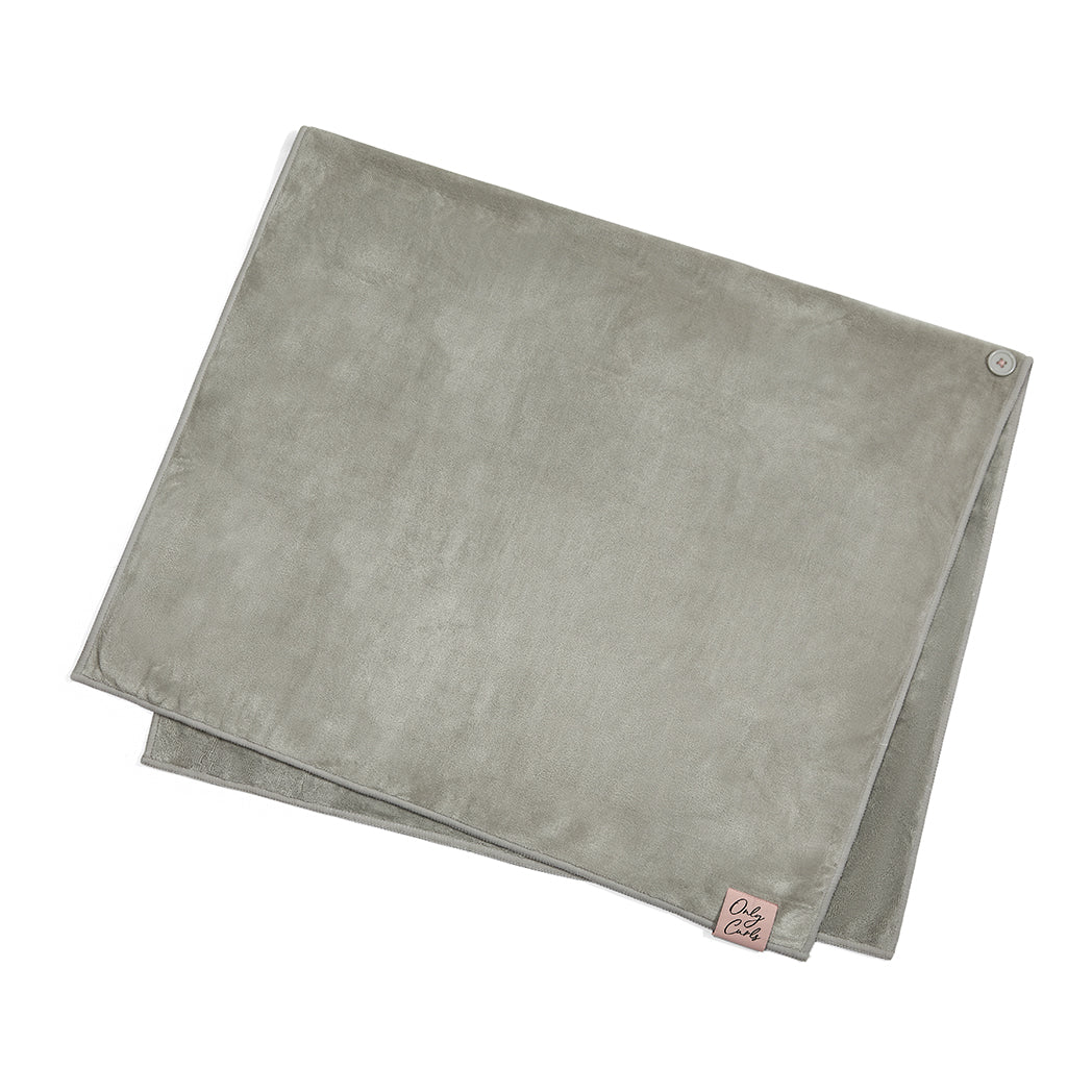 Only Curls Microfibre Hair Towel Silver