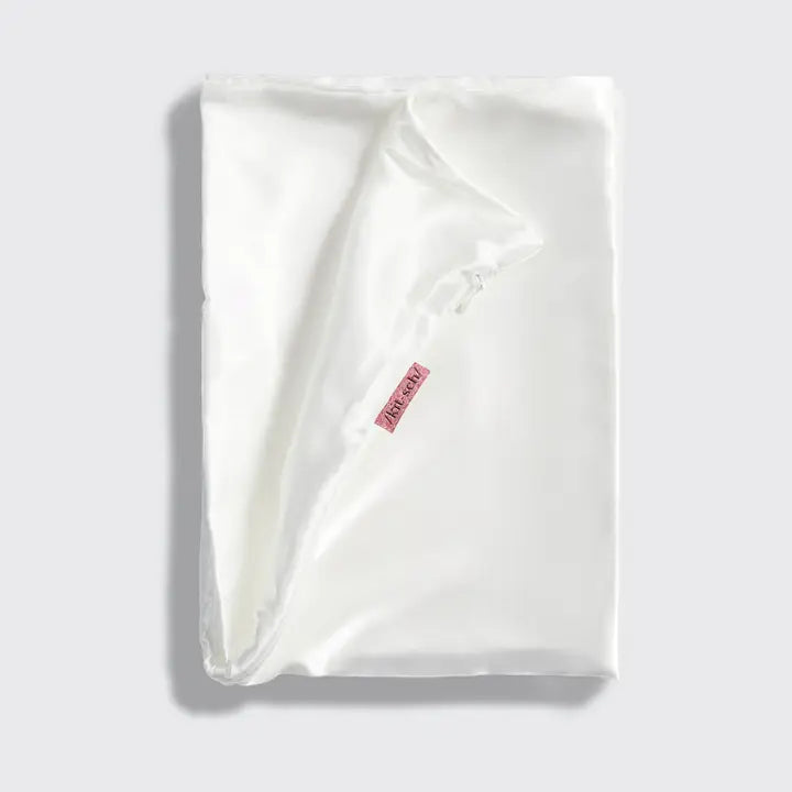 Kitsch Satin Pillowcase Standard - Ivory